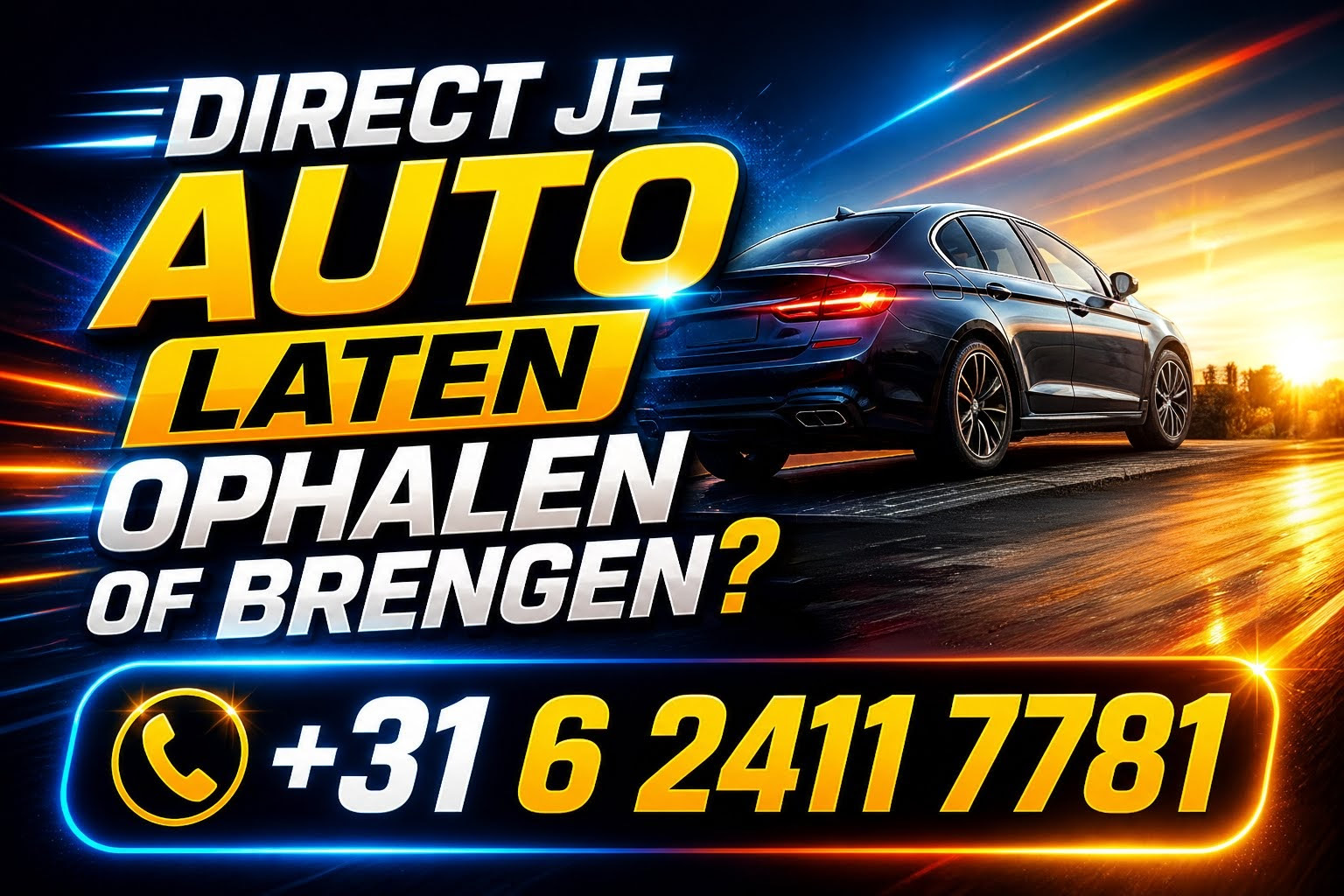 Brengen of halen +31624117781